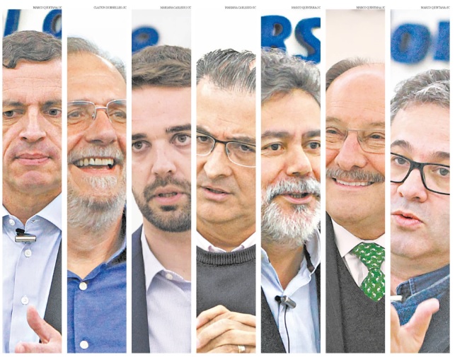 Candidatos para assumir o Pal�cio Piratini