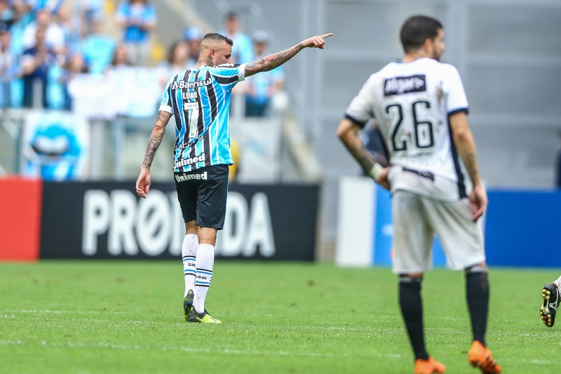 Luan anotou o tento que deu a vitória ao Grêmio