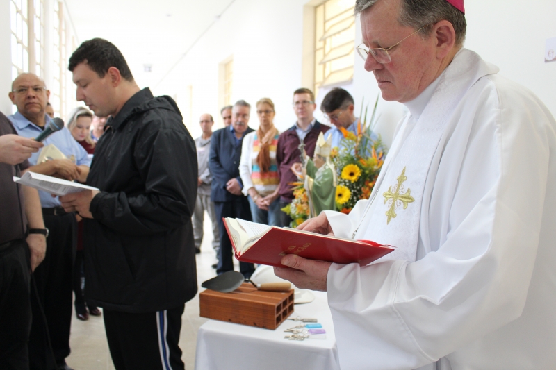 Arcebispo Dom Jaime Spengler abençoou novo centro, localizado na Av. Sertório