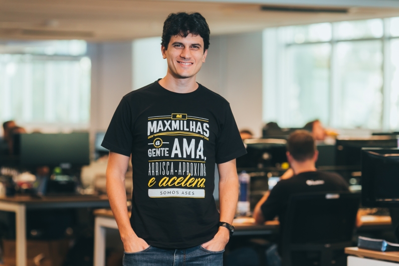 Max Oliveira, CEO da Max Milhas Foto: Max Milhas/Divulgação/JC
