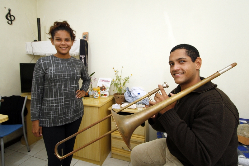 Zara Rodriguez e Nelson Franceschi largaram tudo para vir para o Brasil