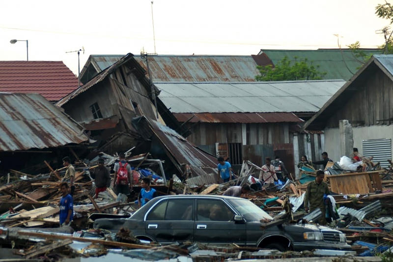Maioria das vítimas é da cidade de Palu, a mais devastada