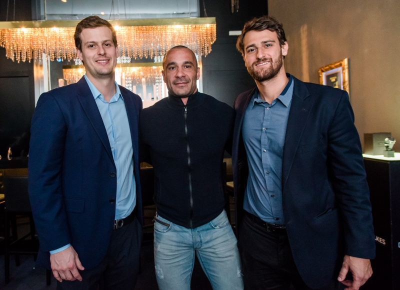 Saulo Kulkes, Fernando Seabra e João Kulkes no 300 