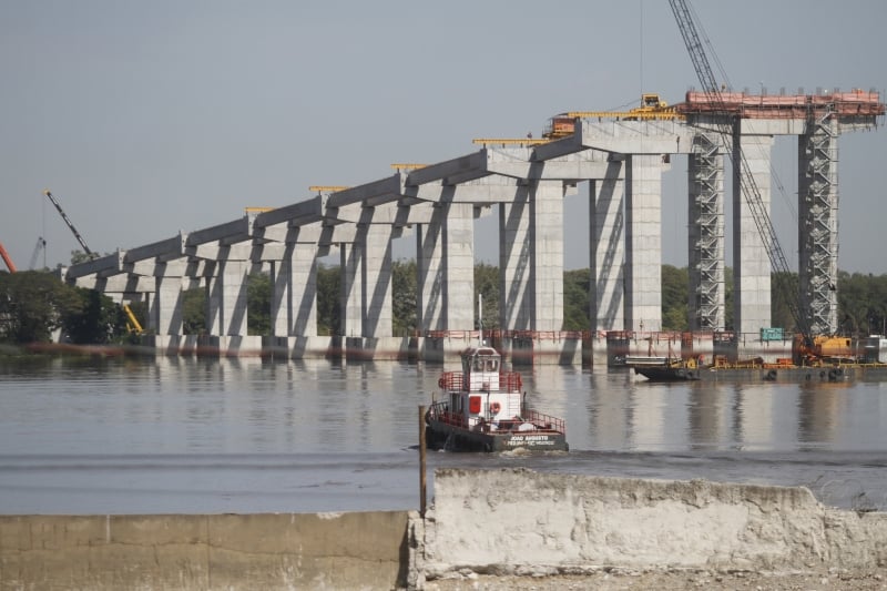 Com 70% das obras finalizadas, falta, agora, colocação da estrutura pré-moldada da ponte