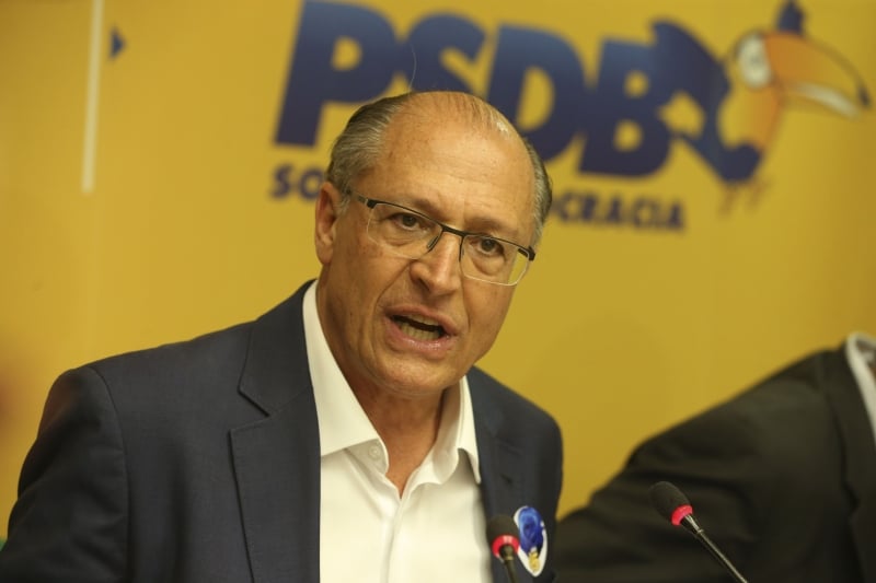  Tucano Geraldo Alckmin é acusado de corrupção passiva e falsidade ideológica eleitoral