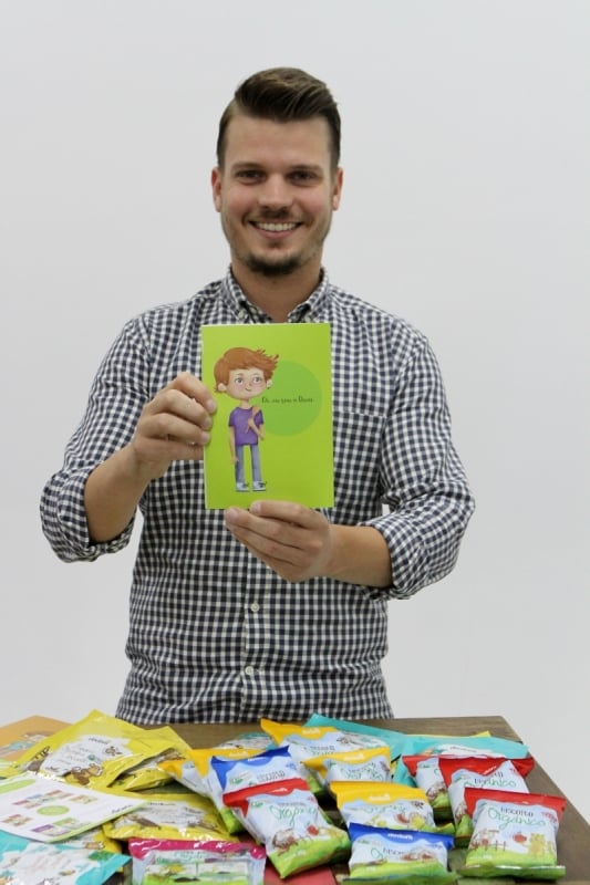 Entrevista com o empreendedor Jonas Heitling, da empresa DoDani org&acirc;nicos. Foto: MARCO QUINTANA/JC