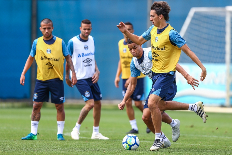 Treino finaliza preparação para jogo que será decisivo às pretensões do Grêmio ao título