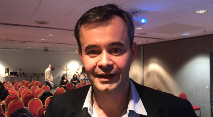 Mailly assessora a misso brasileira na Sial, uma das mais badaladas feiras de alimentao