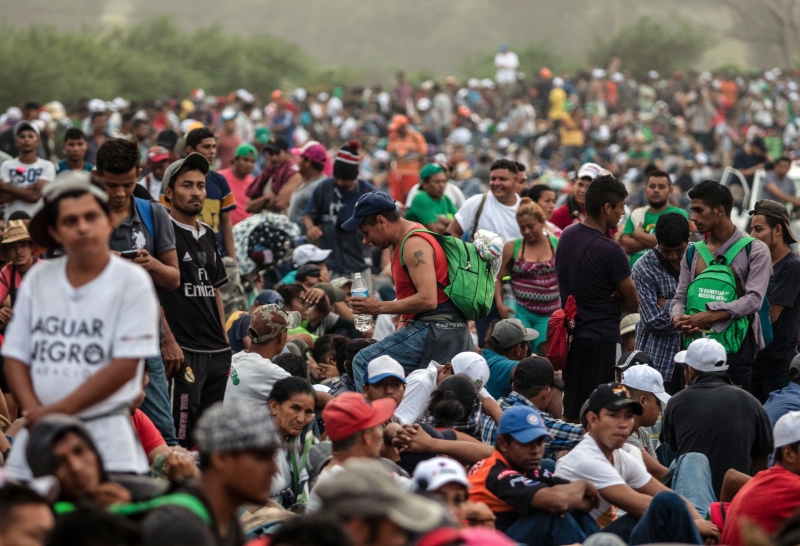 Parte dos detidos integrava a "caravana 2020", um grupo de cerca de 3.500 pessoas
