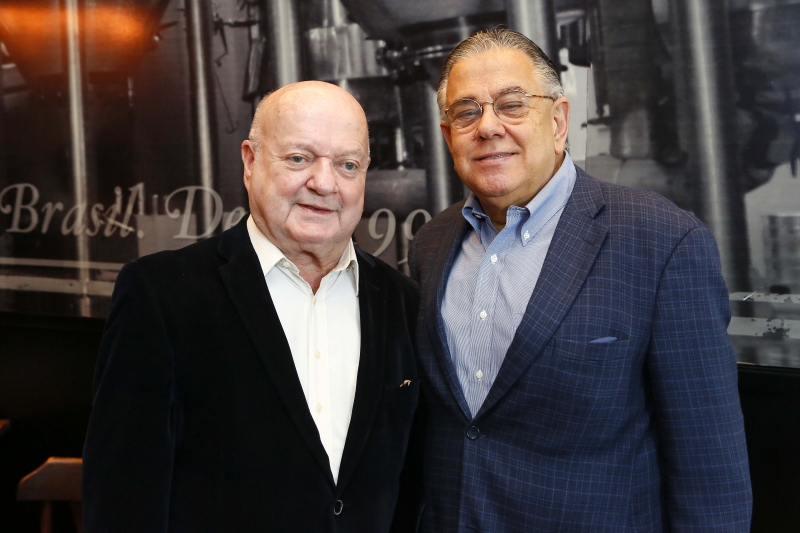 Paulo Alencastro e Paulo Ehlers em tarde festiva no Dado Bier do Bourbon Country