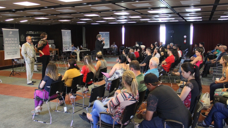 Nova rodada de conciliações foi realizada pela Justiça Federal nesta terça e quarta-feira