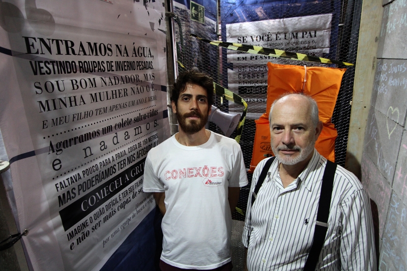 Galvão (esquerda) e Hexsel participaram de missões fora do Brasil