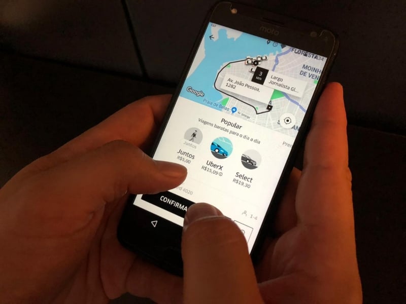 Na simulação de uma viagem na Capital, o preço chega a ser 70% mais baixo na opção Juntos