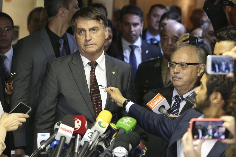 Mudanças nas instituições estão sendo analisadas por Paulo Guedes, disse Jair Bolsonaro