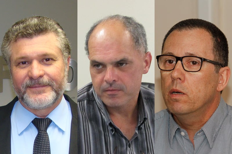 Silva (esquerda), Tolfo (centro) e Horn criticaram a declaração do presidente eleito sobre a categoria