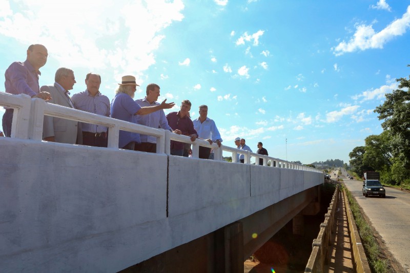 Obra foi vistoriada na sexta-feira por comitiva do governo do Estado