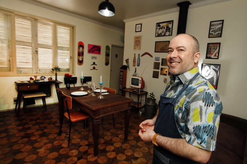 Chef Marcos Cardozo é quem administra a Casa Cardozo Foto: MARCELO G. RIBEIRO/JC