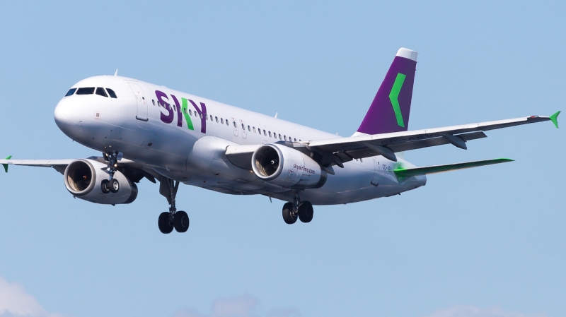 Chilena Sky Airlines passou a operar rotas partindo do Rio de Janeiro e de Florianópolis para Santiago 
