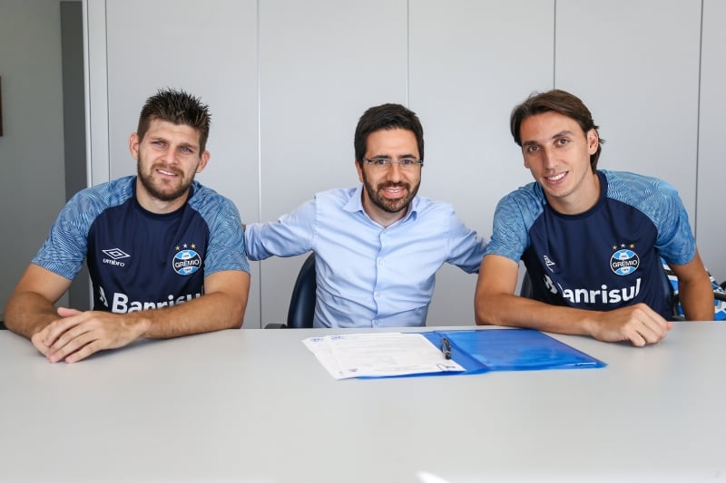 A melhor dupal de zaga da america latina, como definiu o Grêmio, permanecerá junta pelo menos mais 3 anos