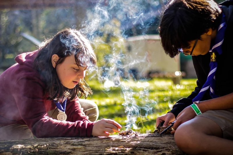 Movimento estimula integra��o e sustentabilidade desde os Lobinhos