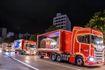 Caravana de Natal da Coca-Cola passa por Porto Alegre nesta quarta-feira