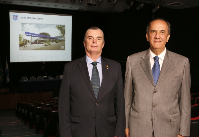 Paulo Kolberg Bing e José Naja Neme da Silva, em segunda gestão no União