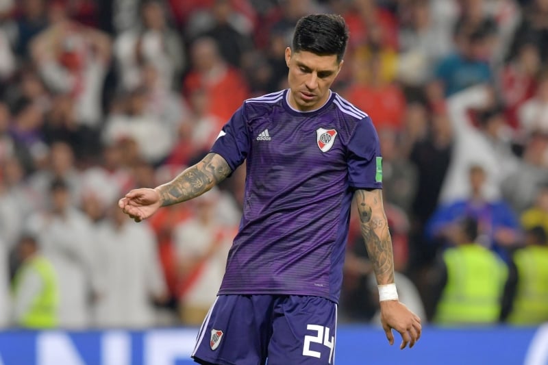 Para a tristeza dos argentinos, Enzo Perez perdeu a última cobrança