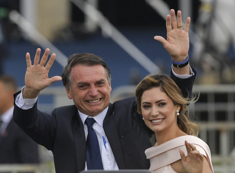 Bolsonaro virá ao Estado acompanhado de sua mulher e ex-primeira-dama, Michelle