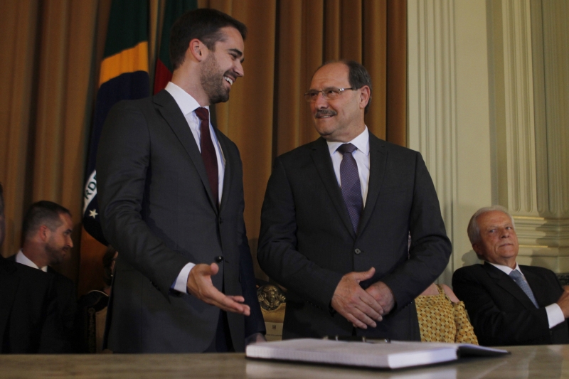 Atual chefe do Executivo já havia feito discurso de aproximação com emedebista durante cerimônia de posse