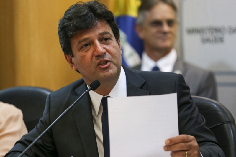 Ministro da Saúde, Luiz Henrique Mandetta anuncia o programa Saúde na Hora