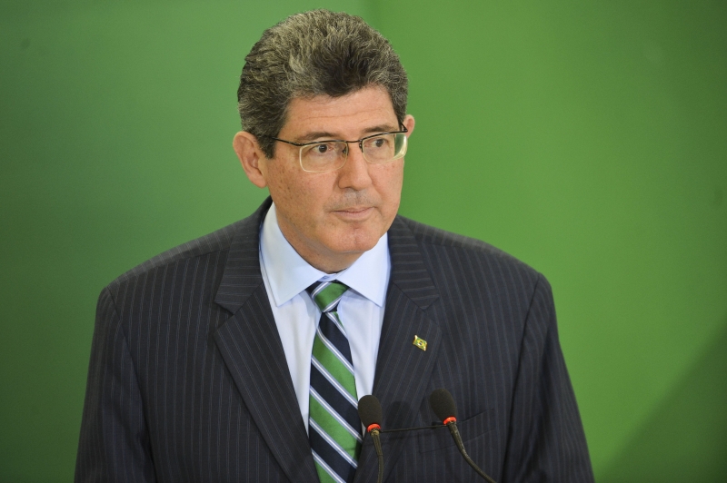 O presidente do BNDES, Joaquim Levy, tomou posse nesta segunda-feira, 7