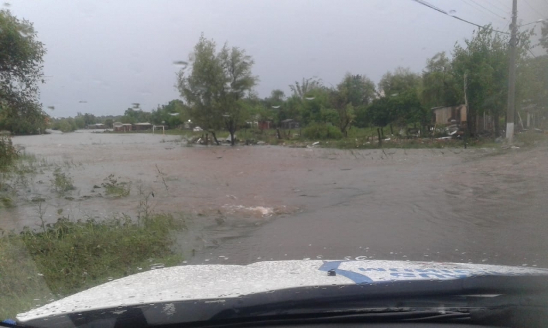 Em Alegrete, chuva extrema alagou parte da cidade; município decretou situação de emergência