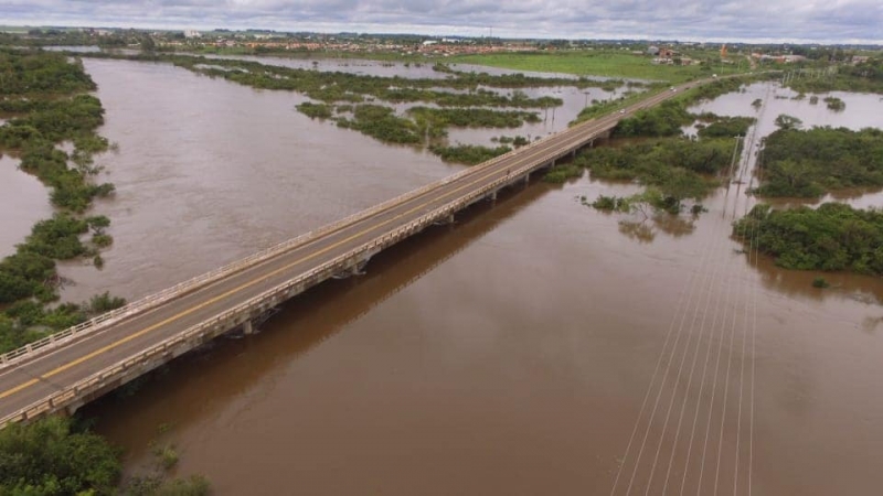 Defesa Civil alerta para mais chuvas na região já atingida, como na área do rio Ibirapuitã