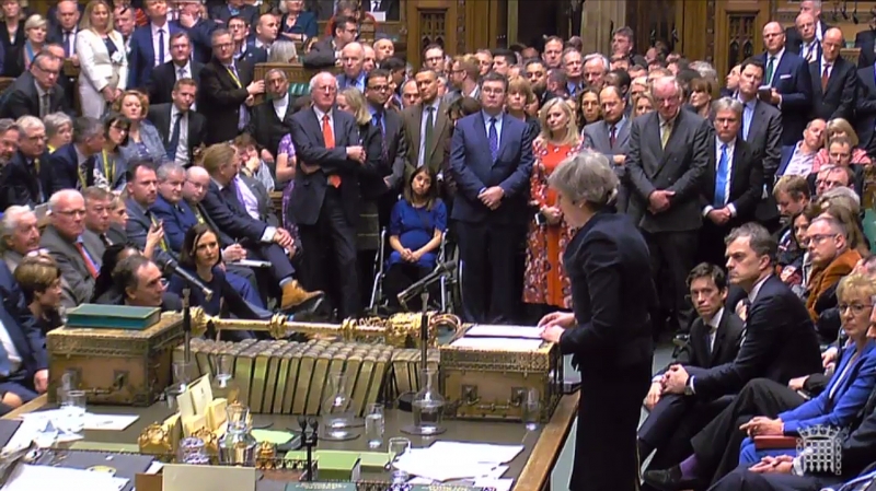 negociado por Theresa May, acordo enfrentou a resistência de um Parlamento hostil