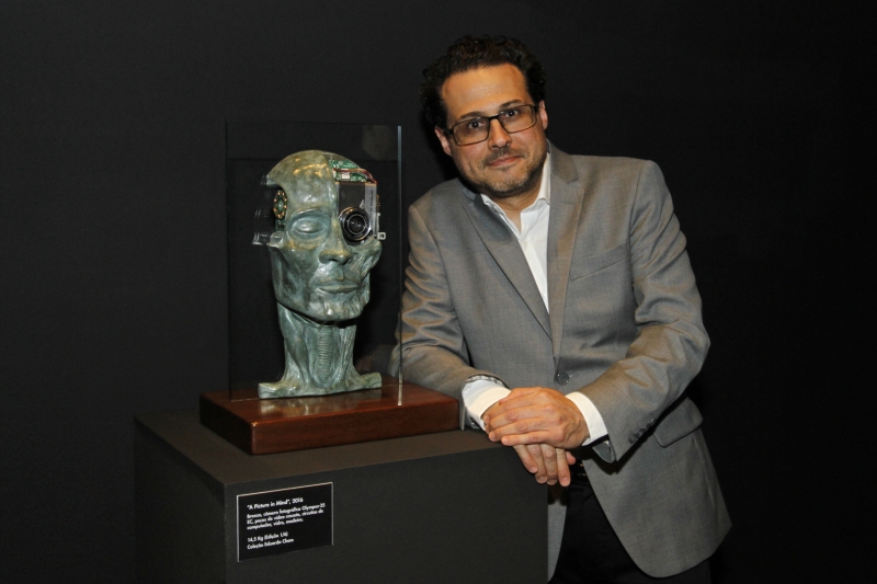 Paulo Favalli conversa com público sobre mostra Homo Machina no Margs