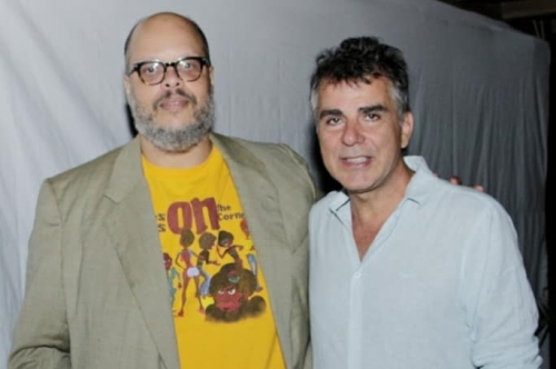 Ed Motta com Antonio Villeroy no projeto Sons de Verão, no Bali Hai