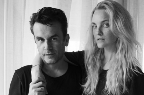 Anderson Baumgartner, da Way Model, com a top Carol Trentini