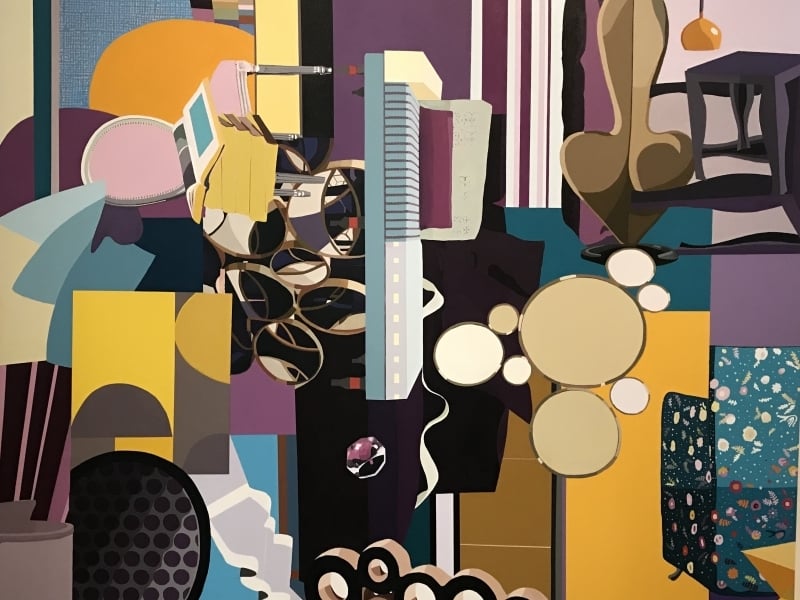 Improfundidades, de Adriana Córdova, é uma das obras de mostra coletiva