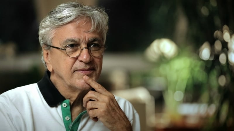 Com mediação de Vera Magalhães, bate-papo com Caetano marca lançamento de novo álbum