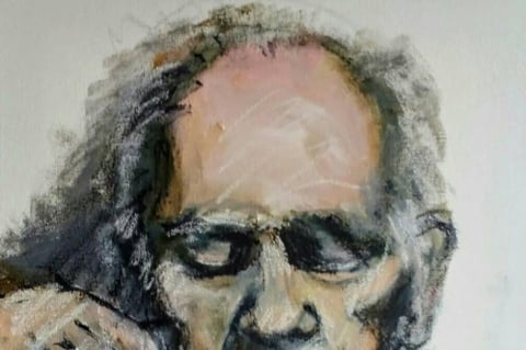 Retrato de Erico Verissimo integra mostra de Graça Craidy em Capão da Canoa