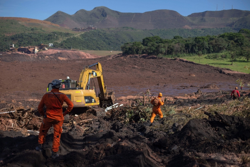 Rompimento da barragem da mineradora Vale em Brumadinho deixou 231 pessoas mortas e 41 desaparecidas