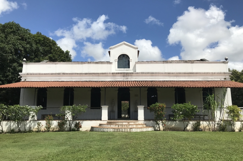 Casarão no centro da propriedade foi residência de Joaquim Nabuco