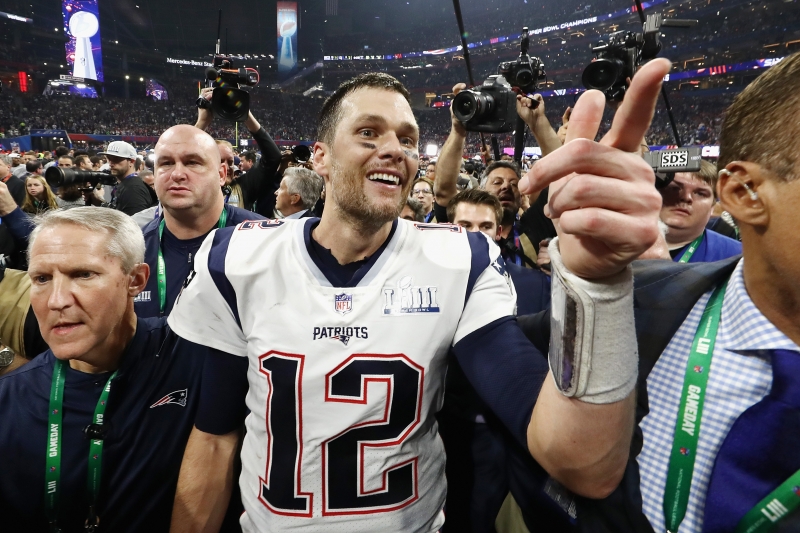 Tom Brady se tornou o maior campeão da NFL