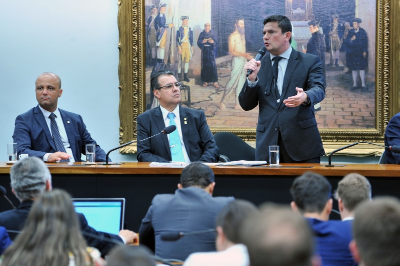 No encontro, Moro vai detalhar propostas de mudanças legais que o governo deve enviar ao Congresso