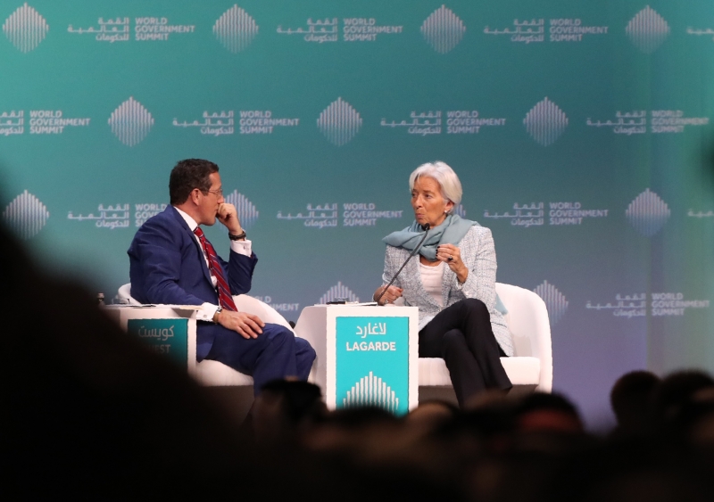Lagarde, que falou no World Government Summit em Dubai, não hesitou em criticar o Brexit
