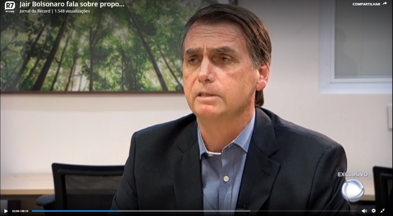 Bolsonaro falou sobre a Reforma da Previdência em entrevista
