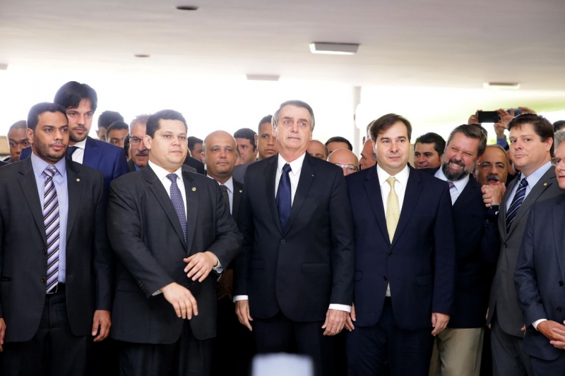 Bolsonaro entregou pessoalmente ao Congresso a proposta da reforma da Previdência 