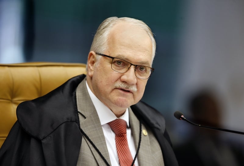 Ministro Edson Fachin profere seu voto no  julgamento sobre omissão legislativa em criminalizar atos de homofobia
