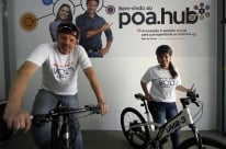 Porto Alegre ganha servio de compartilhamento de bicicleta eltrica