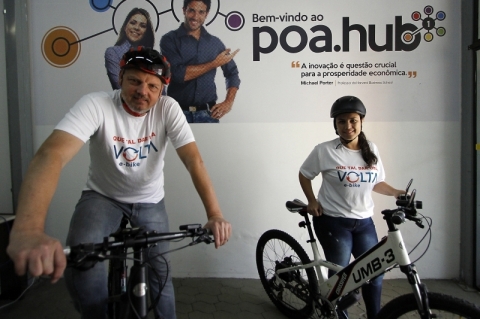 Porto Alegre ganha servi�o de compartilhamento de bicicleta el�trica